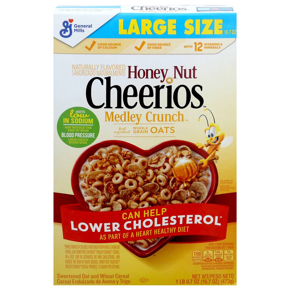 Cheerios Medley Crunch Honey Nut Cereal (16.7 oz)