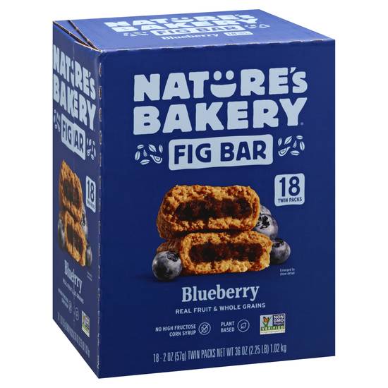 Nature's Bakery Twin packs Blueberry Fig Bar