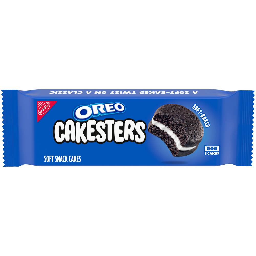 Oreo Cakesters Soft Snack Cakes (3.03 oz, 3 ct)