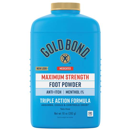 Gold Bond Medicated Maximum Strength Foot Powder (10 oz)