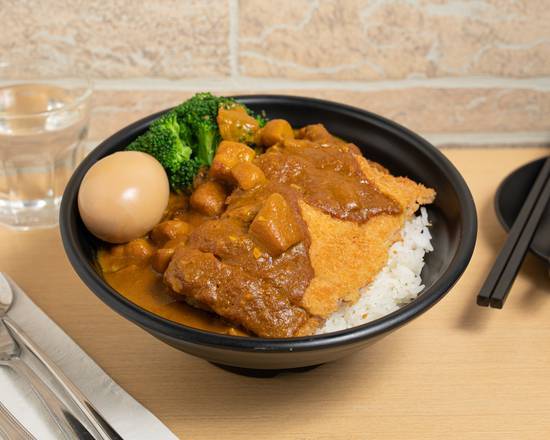 Pork Katsu Curry Rice 咖喱猪排盖饭
