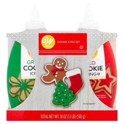 Wilton Red and Green Cookie Icing Set (2-count)