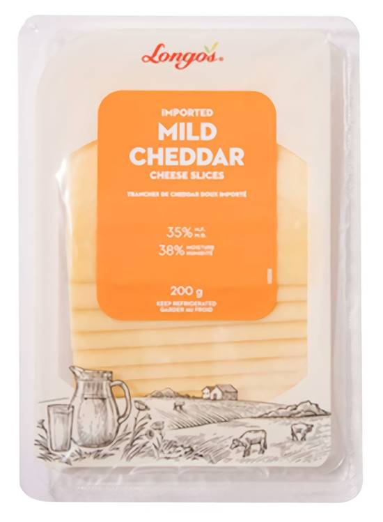 Longo's Mild Cheddar Cheese (200 g)