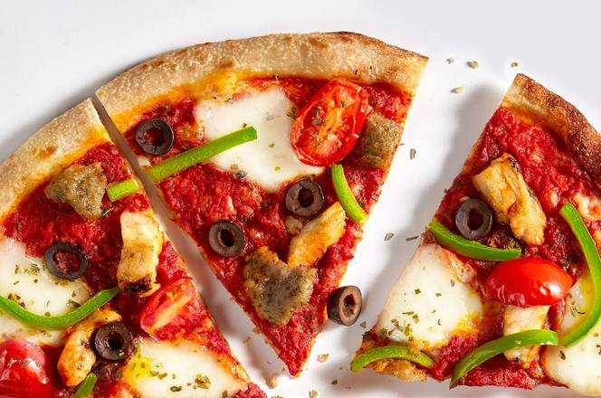 Build Your Own Half 11-inch Pizza + choice of side