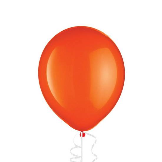 Uninflated 1ct, 12in, Orange Balloon