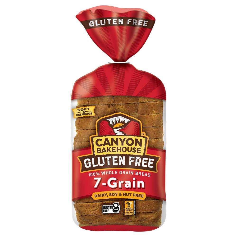 Canyon Bakehouse 7-Grain Gluten Free Sandwich Bread (1.12 lbs)