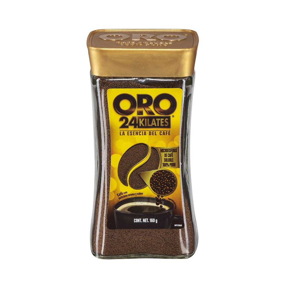 Oro · 24 Kilates café soluble (160 g)