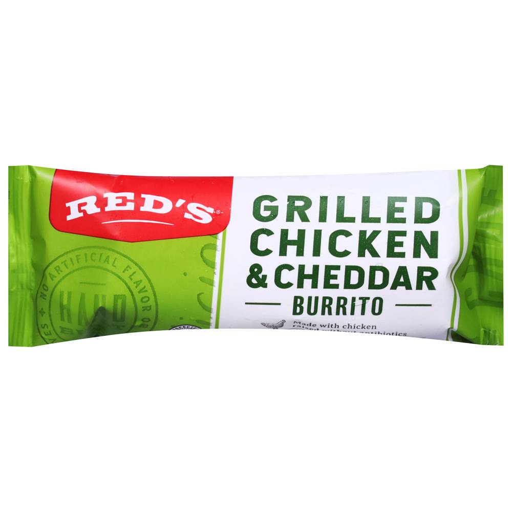 Reds Grilled Chicken & Cheddar Burrito (5 oz)