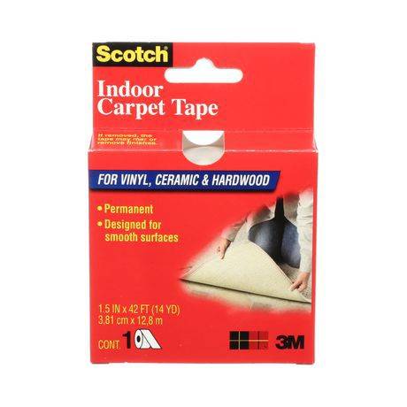 Scotch ruban double face pour tapis scotch  - double-sided carpet tape (1 unit)