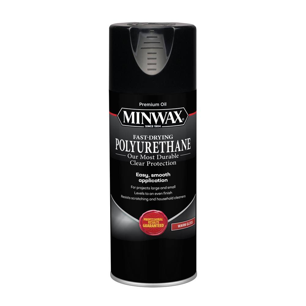 Minwax Fast-Drying Polyurethane Clear Gloss Oil-based Interior Polyurethane (11.5-oz) | 33050000