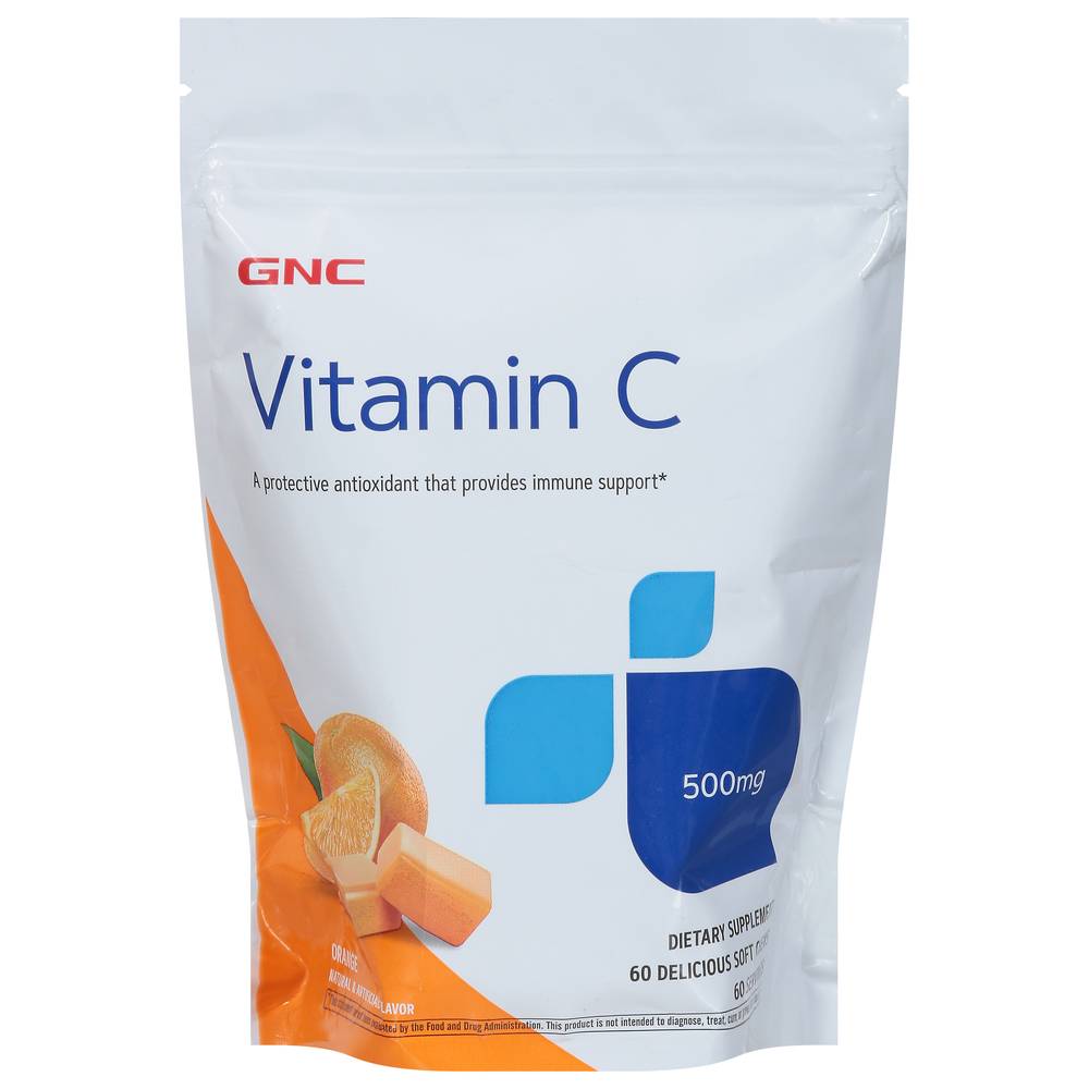 Gnc Vitamin C Soft Chews (orange)