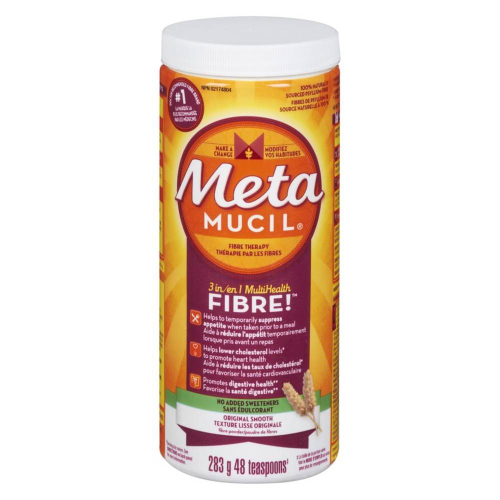 Metamucil Multihealth Fibre Unflavoured Smooth (283 g)