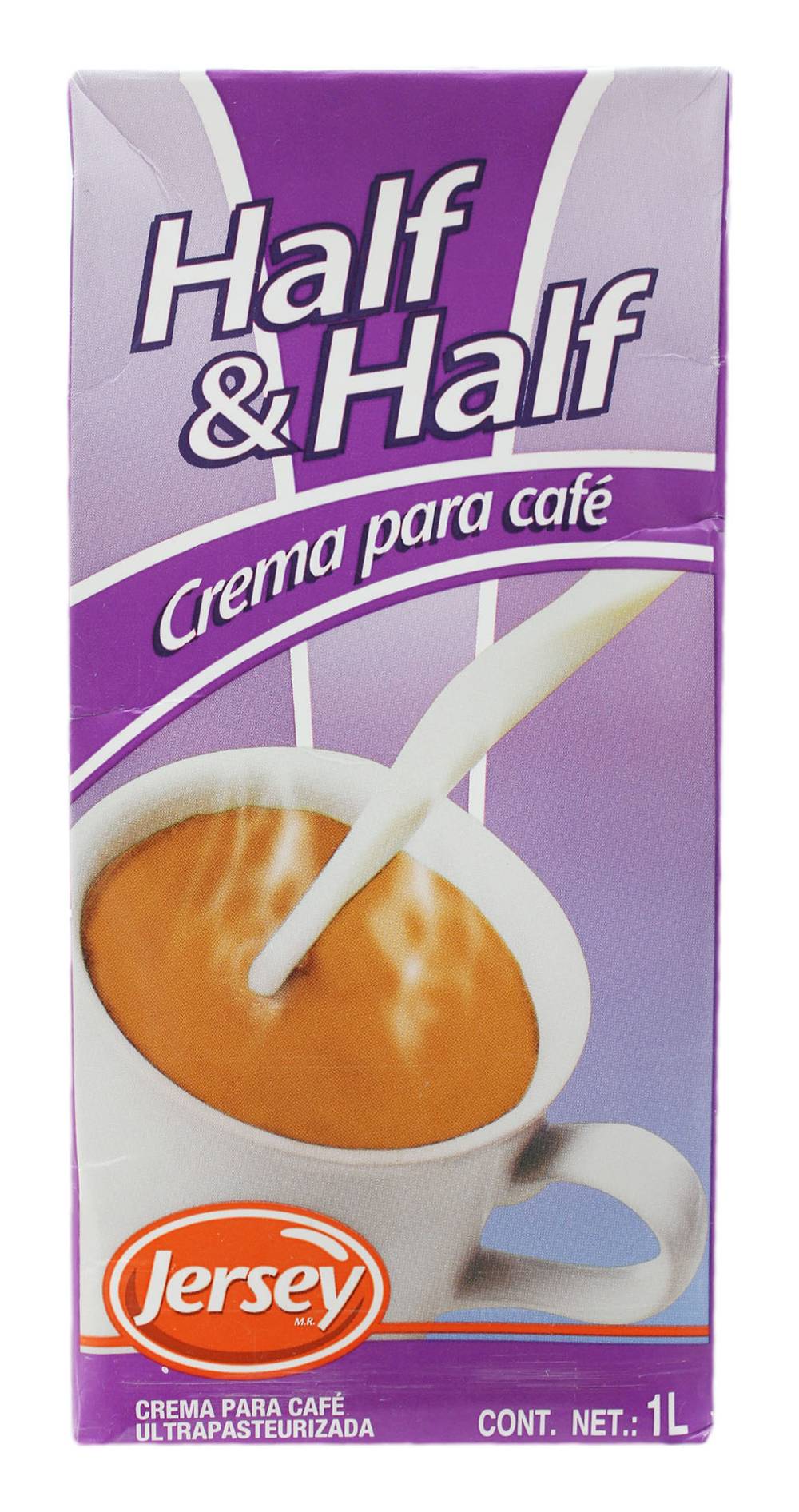 Jersey · Crema para café half & half (1 L)