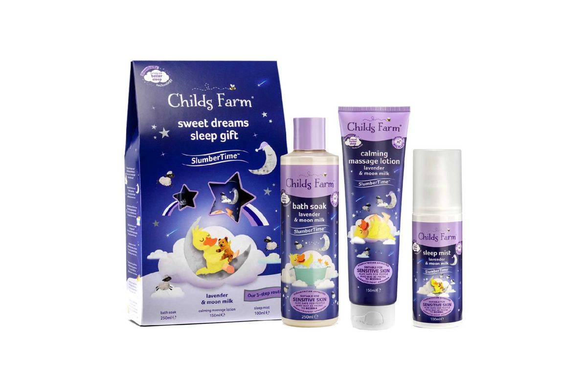 Childs Farm SlumberTime Sweet Dreams Gift Set Lavender & Moon Milk