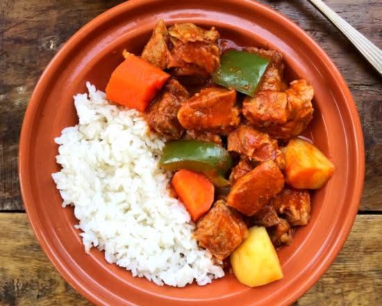 Beef Caldereta Platter