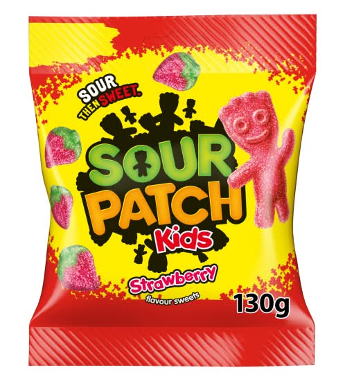 Sour Patch Kids Strawberry, Sweets (130g)