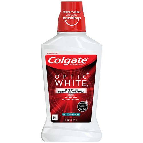 Colgate Optic White Mouthwash Refreshing Mint - 16.0 oz