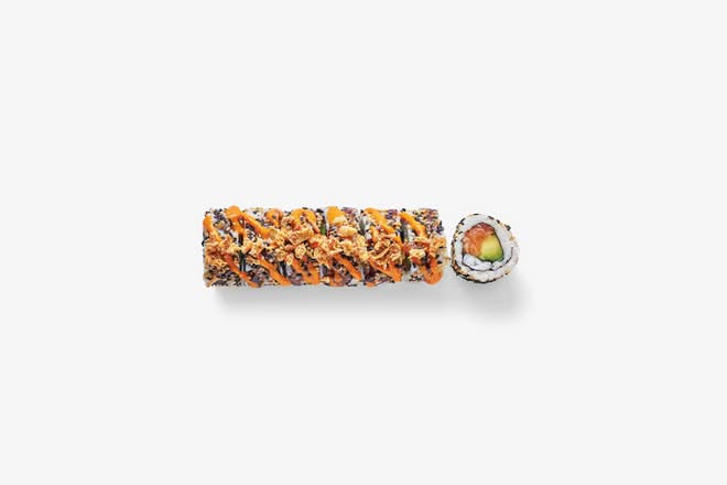 Salmon Avocado Dragon Rolls