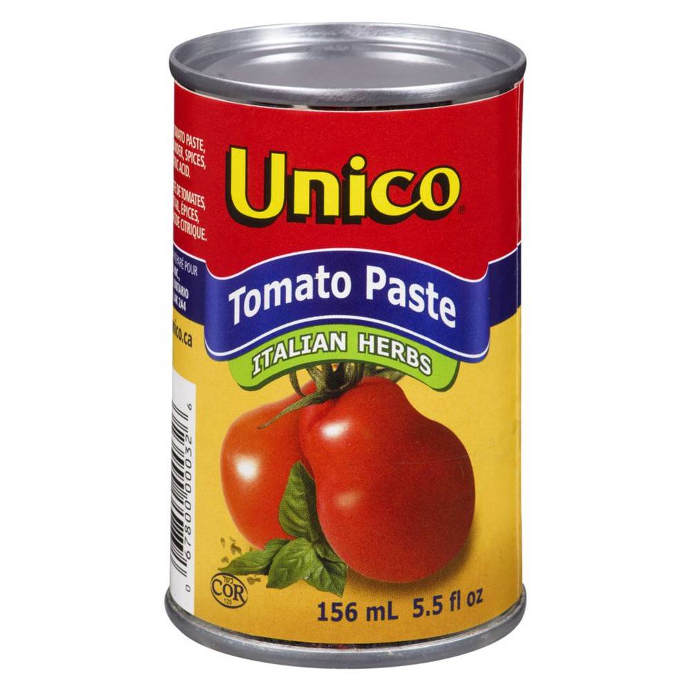 Unico Tomato Paste Italian Herbs (156 ml)