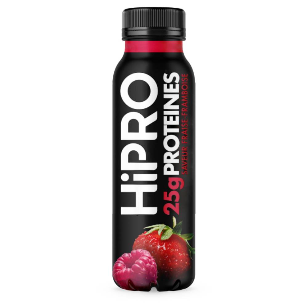 Hipro - Boisson protéinée fraise framboise (291ml)