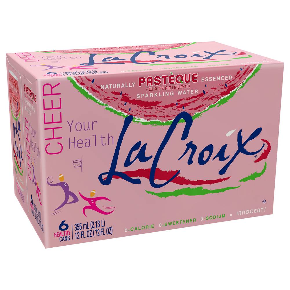 LaCroix Sparkling Water, Watermelon (6 x 12 fl oz)