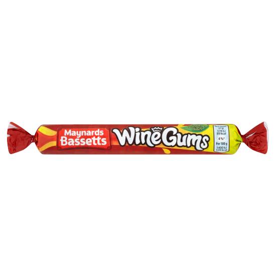 Maynards Bassetts Wine Gums Sweets Roll (52g)