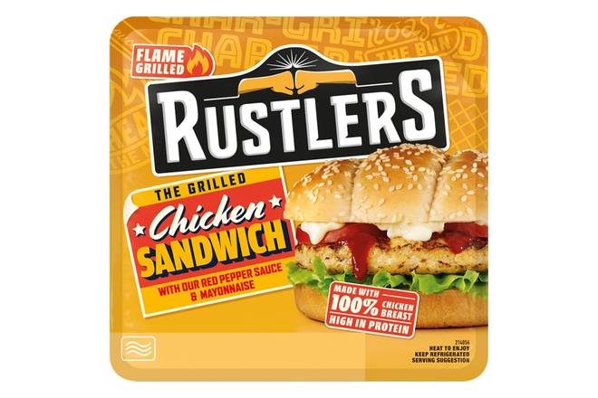 Rustlers The Grilled Chicken Sandwich 150g