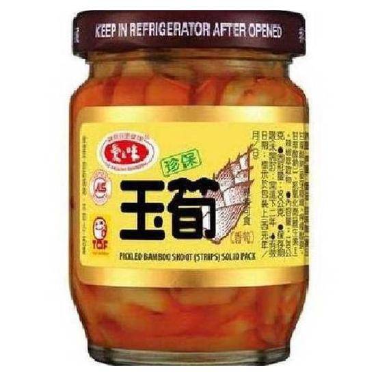 愛之味玉筍(玻璃瓶)淨120g固90g