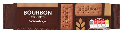 Sainsbury'S Biscuits À La Crème De Bourbon 200 G / Sainsbury's Biscuits Bourbon Creams 200 g