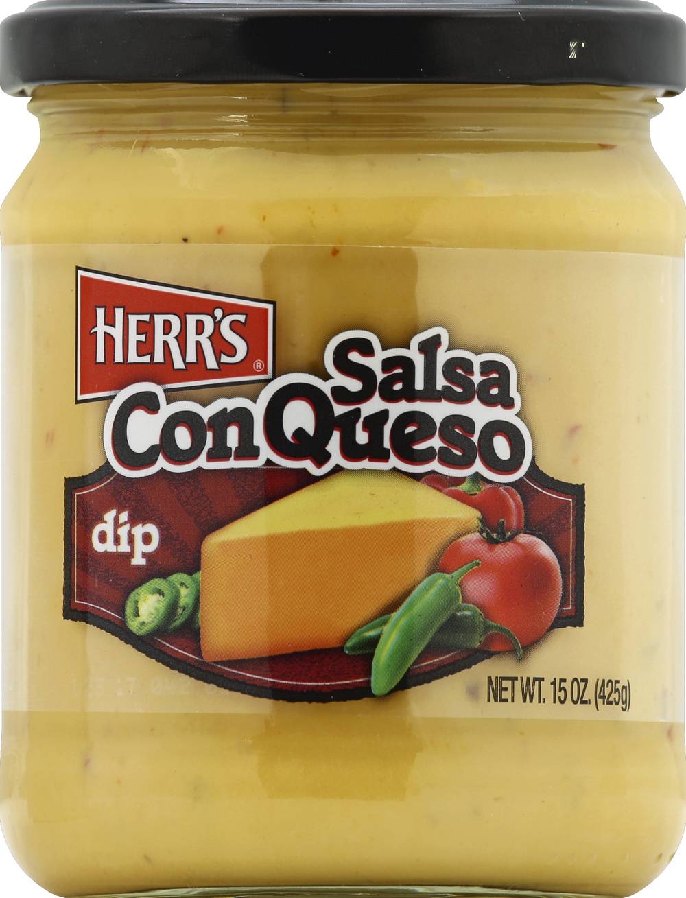 Herr's Salsa Con Queso Dip (15 oz)