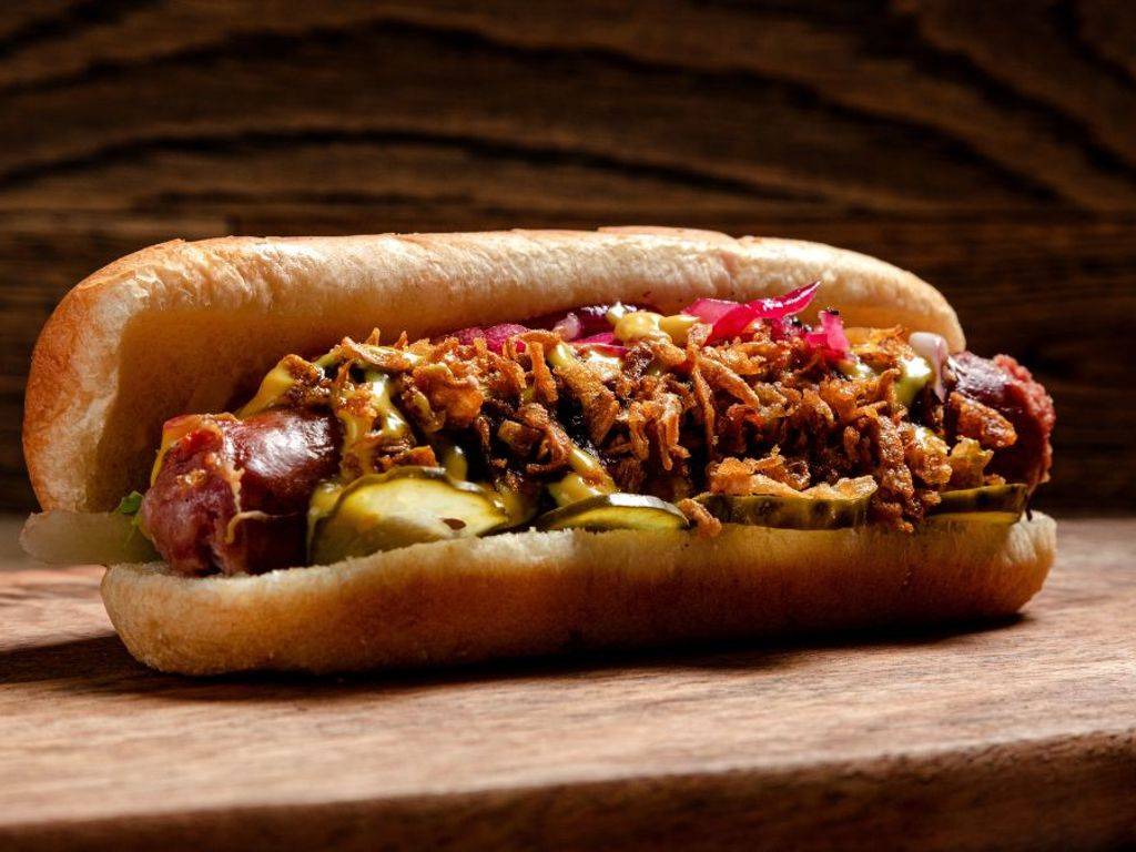 🆕Hot Dog oignons crispy cheddar