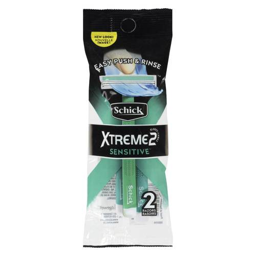 Schick Xtreme Sensitive Men's Razors 2 Pack