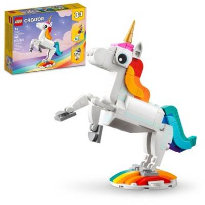 LEGO 3 In 1 Creator Magical Unicorn Building Toy Set