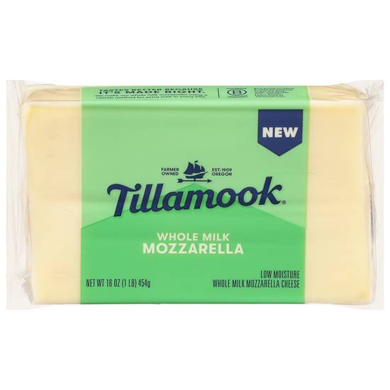 Tillamook Whole Milk Mozzarella Cheese