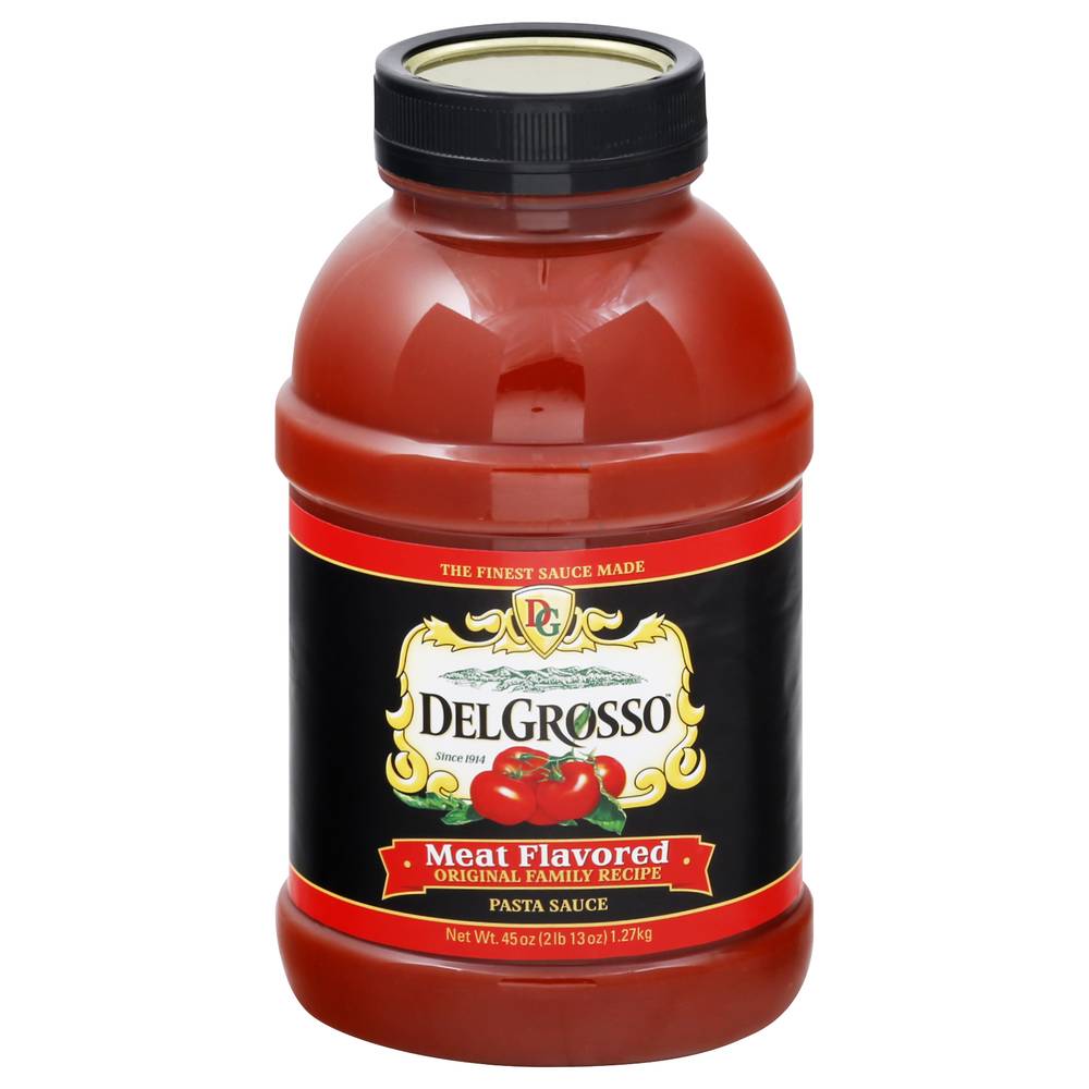 DelGrosso Pasta Sauce, Meat (45 oz)