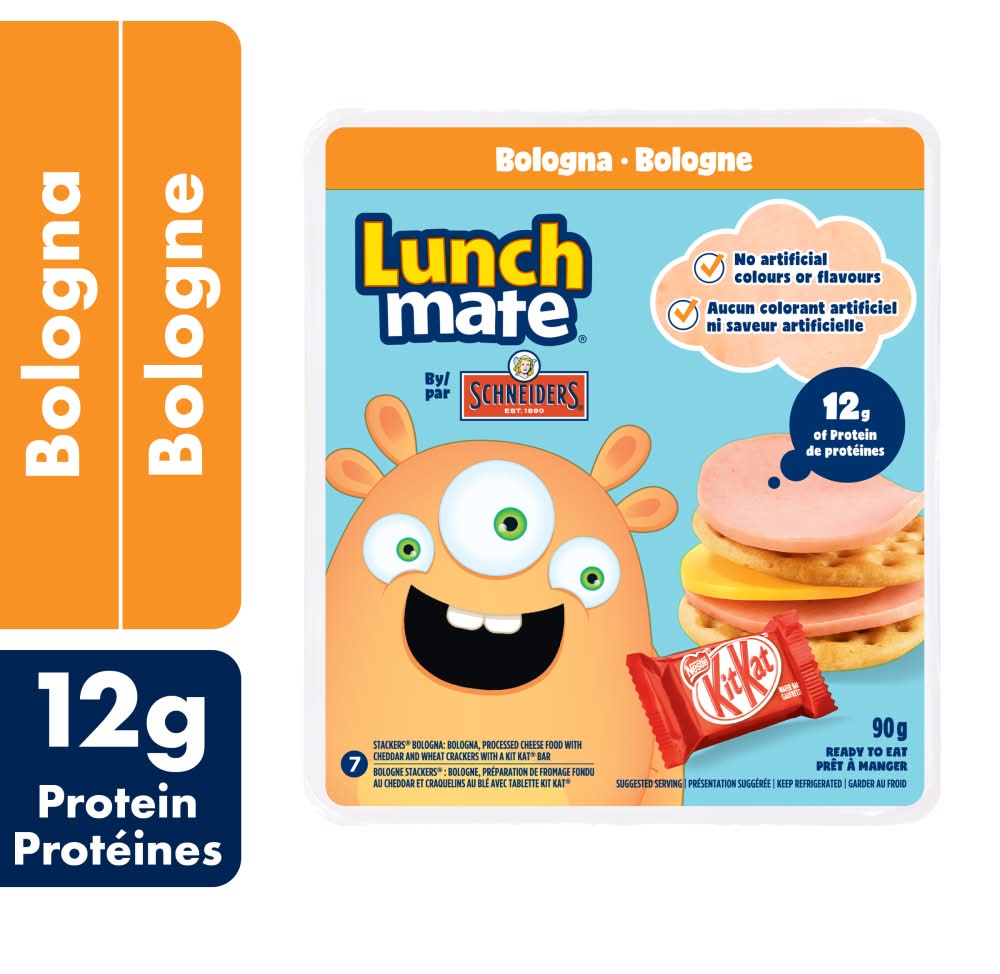 Schneiders Lunch Mate Bologna Ready To Eat Kit (90 g)