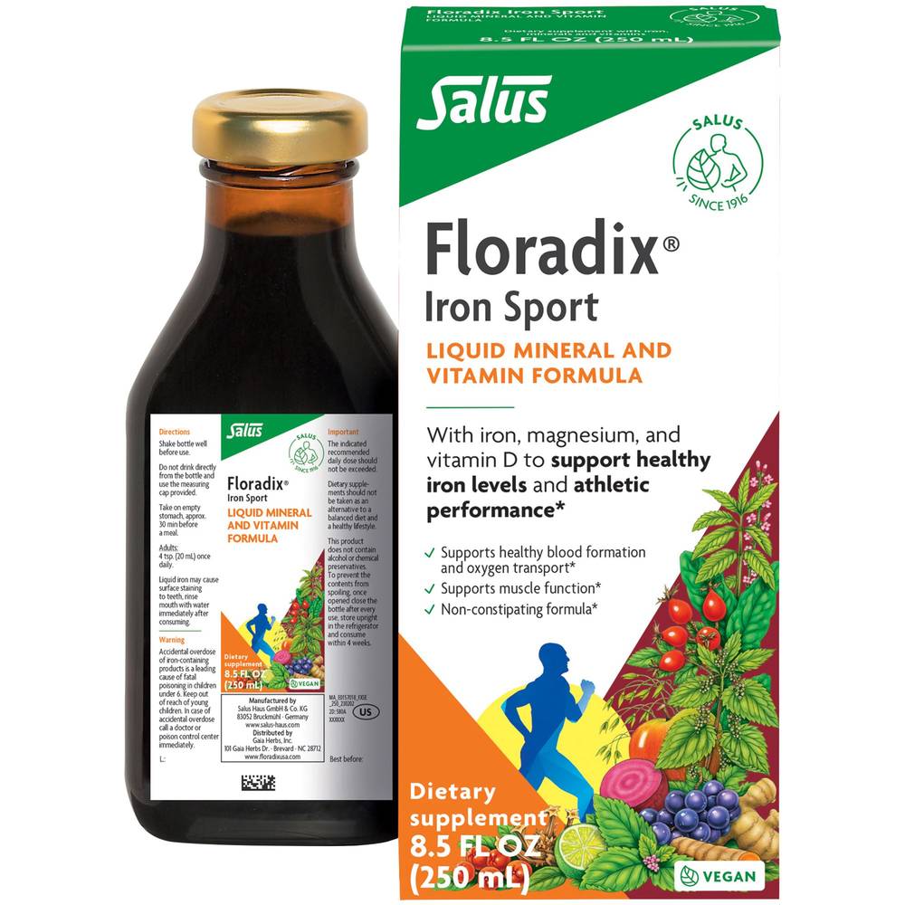 Floradix Iron Sport Liquid - (8.50 Fluid Ou Liquid)