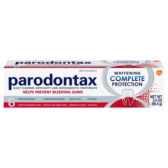 Parodontax Whitening Complete Protection Toothpaste