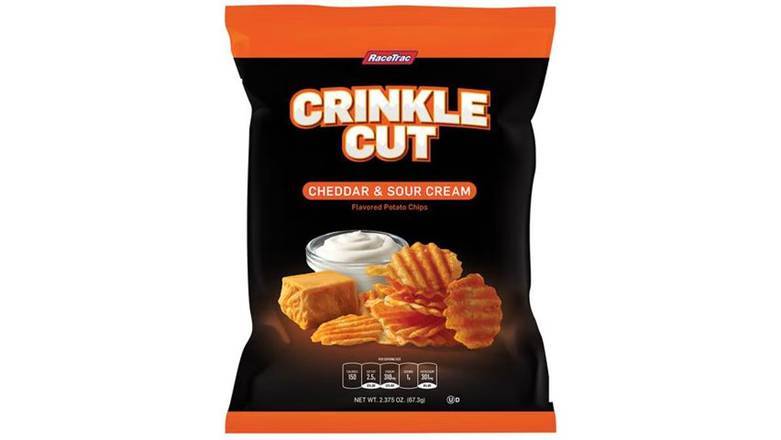 RaceTrac Cheddar and Sour Cream Ripple Chips 1.5 oz