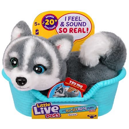 Little Live Pets My Really Real Puppy Mini Plush Toy For Kids Ages 5+