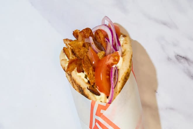 Light Veggie Gyros Pita