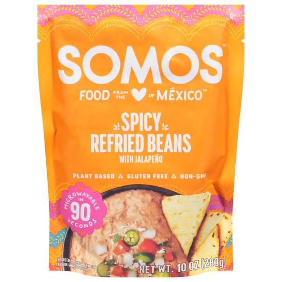 Somos With Jalapeno Spicy Refried Beans