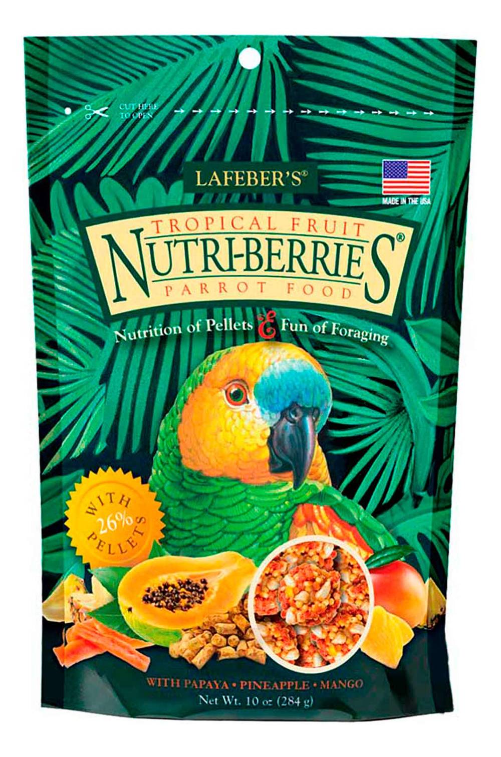 Lafeber's Nutri Berries Parrot Food (tropical fruit)