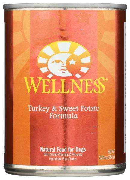 Wellness Turkey & Sweet Potato Dog Food (12.5 oz)
