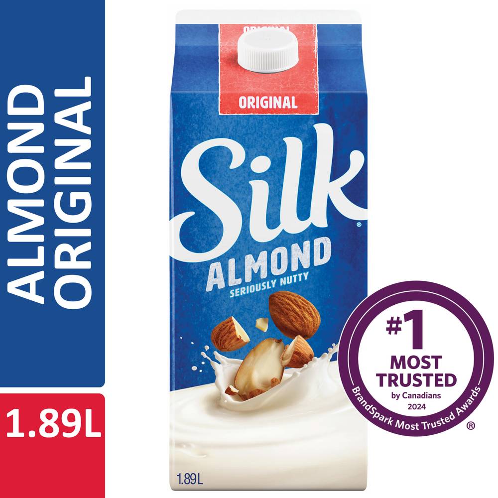 Silk Almond Plant Based Dairy-Free Milk (1.89 L)