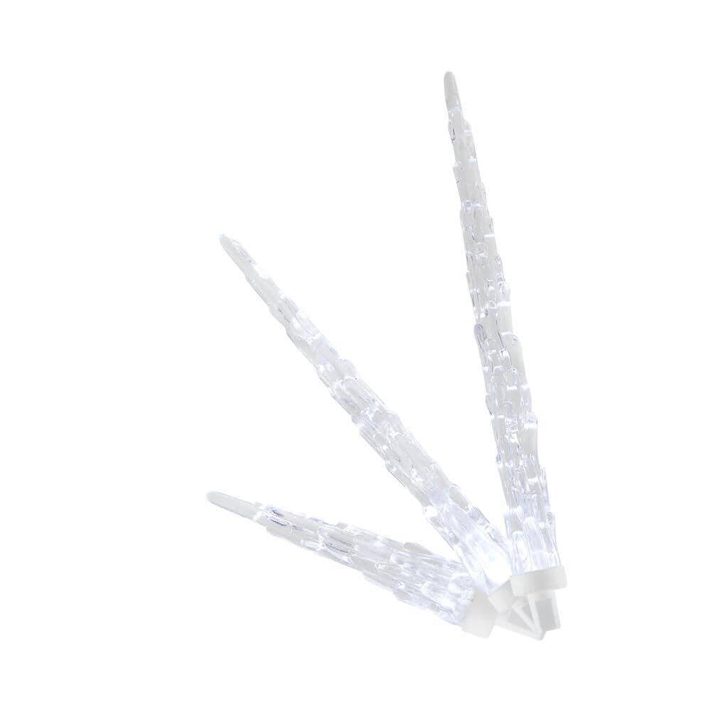 Home Accents Holiday Cool White Led Icicle Lights (25 ct)