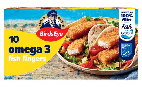 Birds Eye Omega 3 Fish Fingers (10 pack)