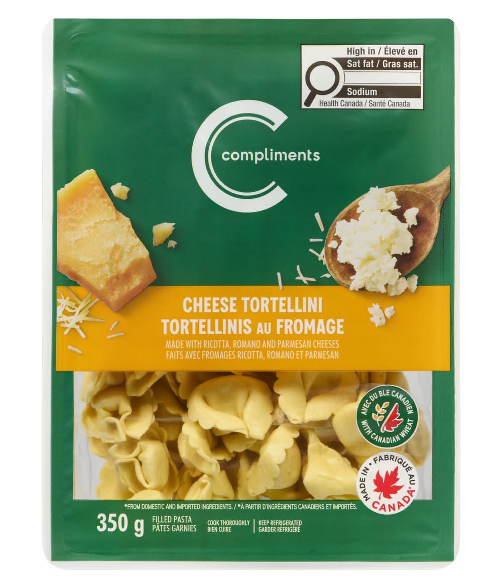 Compliments Naturally Simple Cheese Tortellini Pasta (350 g)