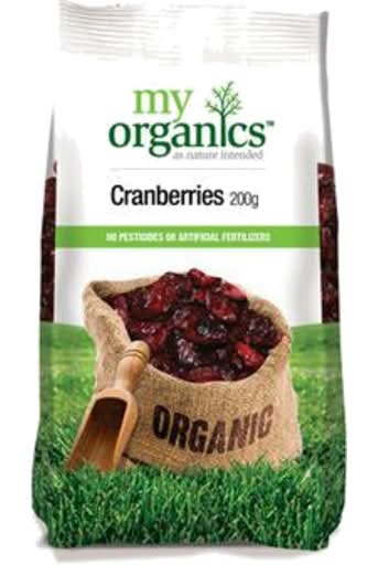 My Organics Cranberries (200g)