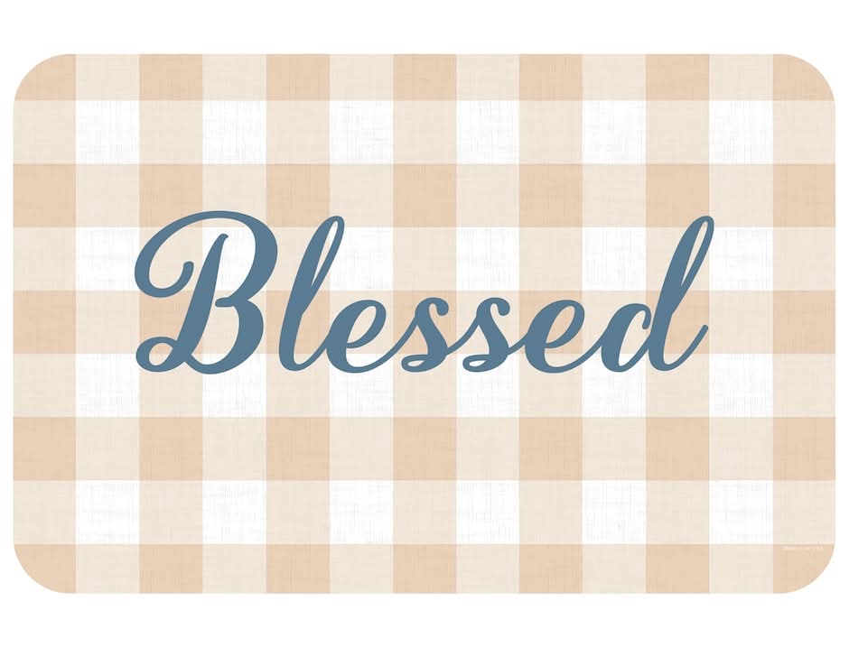 Blessed Themed Placemat